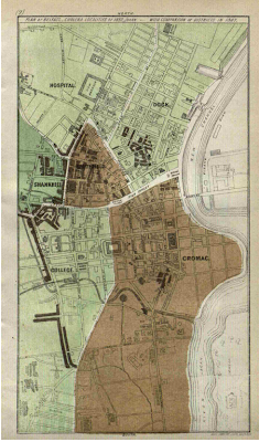 Cholera Localities Belfast 1832